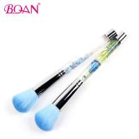 Transparent Crystal Sequins Handle With Liquid Oil Makeup Brush Blush Brush